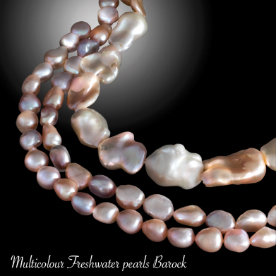 Multicolour Freshwater Barock